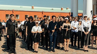 Парад духовых детско-юношеских оркестров